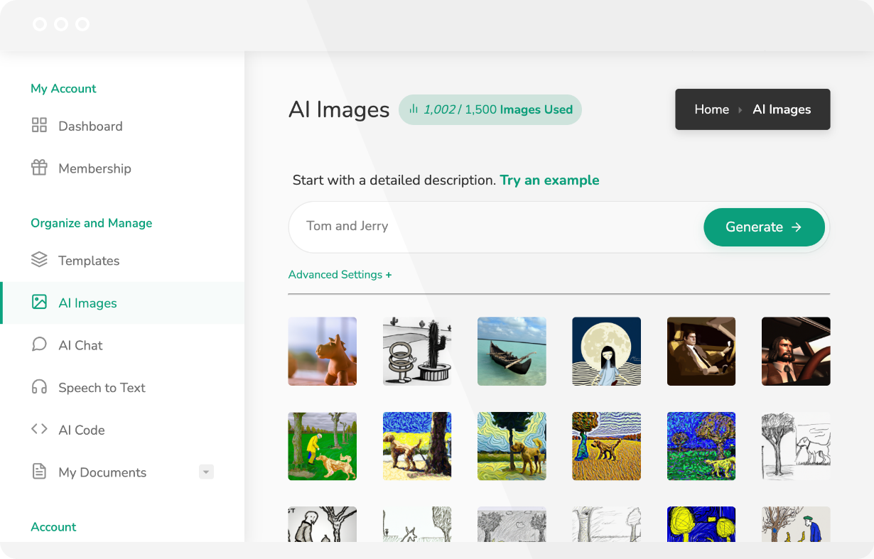 AI Image Generator