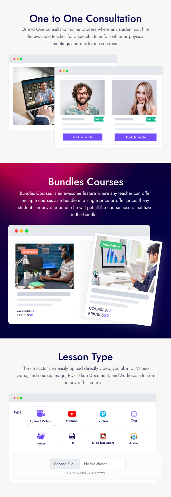 CourseWays - Management System Desc