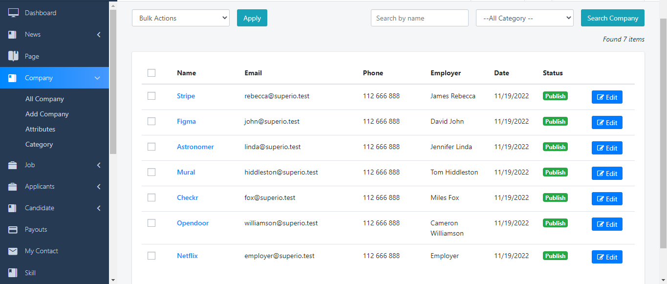 Bold Jobs Dashboard