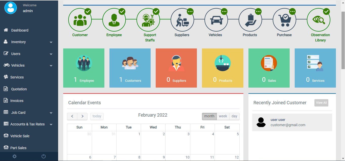 Garagify - Garage/Vehicle Service Management System - Feature showcase 7