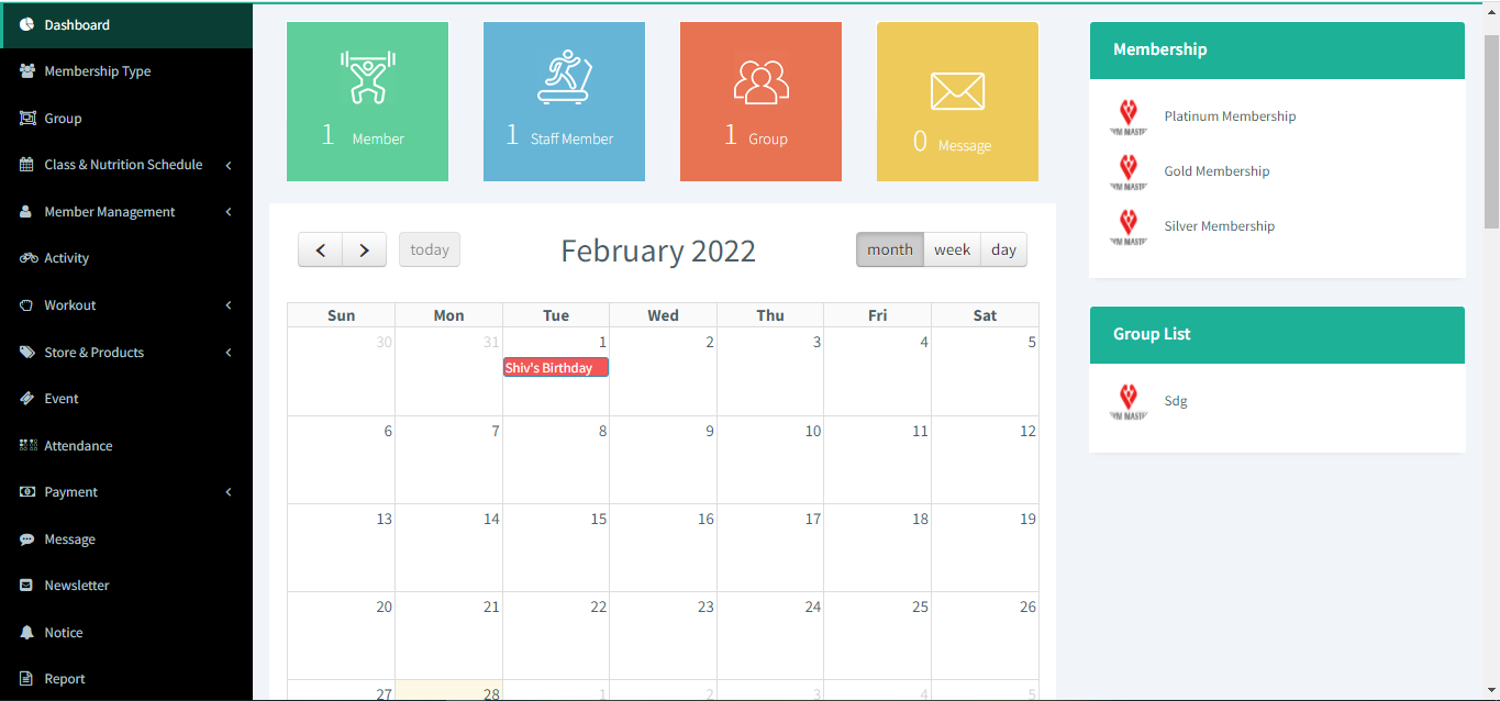 GymCuts - Gym Management System
