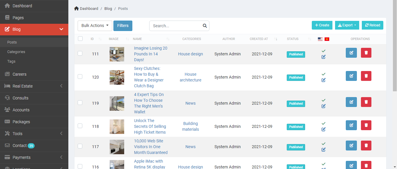 Real Estate Portal Demo