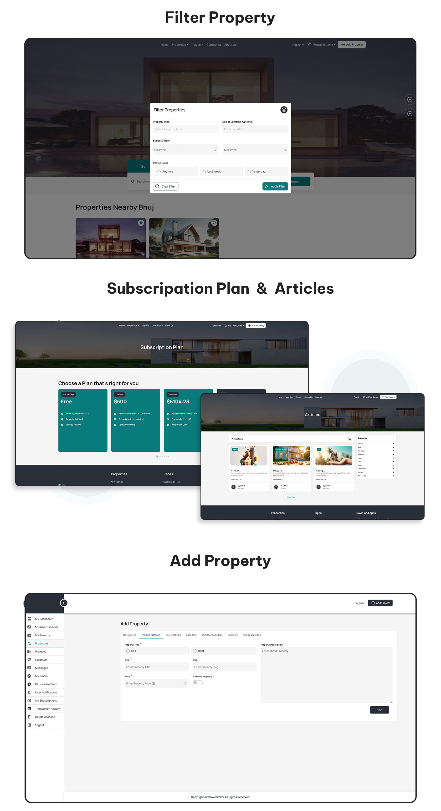 RealtorStack - Real Estate Property Buy-Rent-Sell Platform - Feature showcase 22