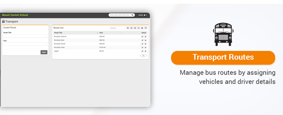 SchoolFare - Best School Management System with Android app - Feature showcase 55