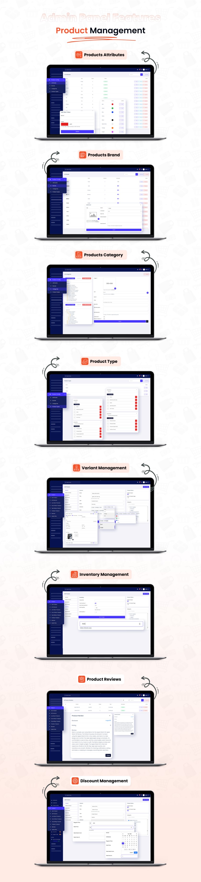 Shopping Spark - Ecommerce Shopping Platform - Feature showcase 4