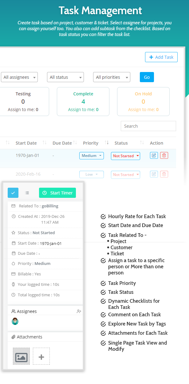 TrueClient - Management System Desc