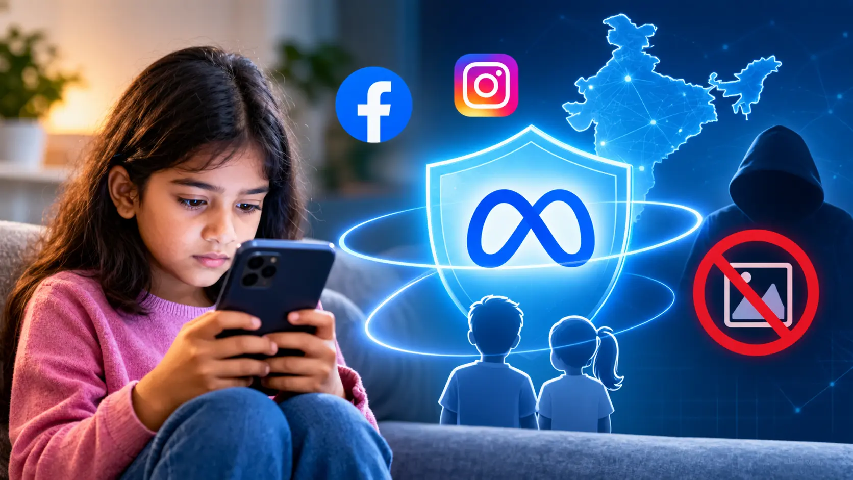 Meta Reports 5.3 Million Child Safety Violations in India, Introduces New AI Checks for Ads