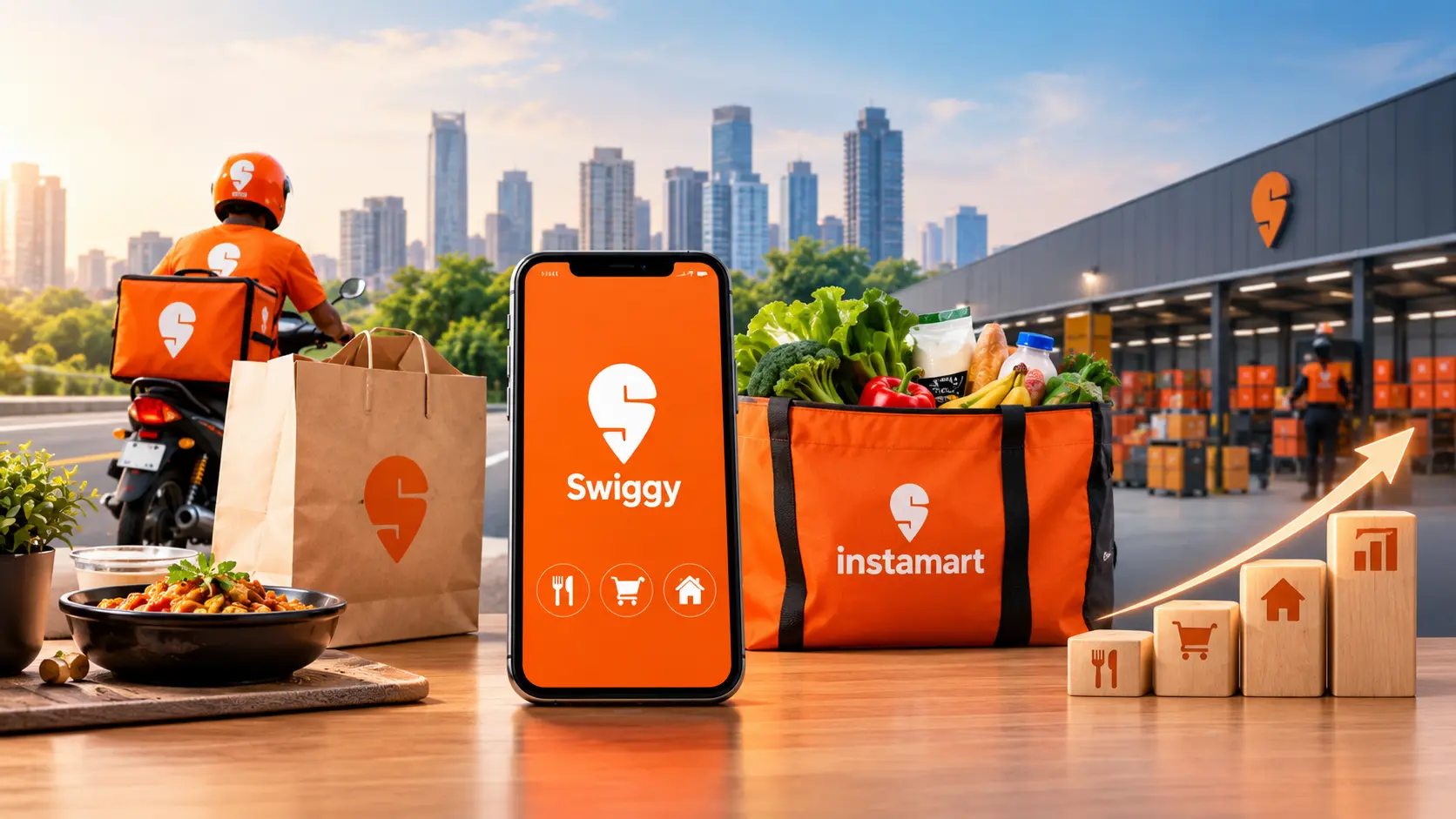 Swiggy Narrows Q2 FY27 Loss to Rs 922 Crore as Revenue Climbs 36%